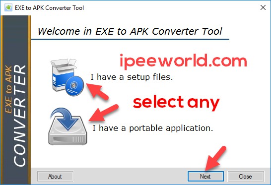 exe to apk converter online
